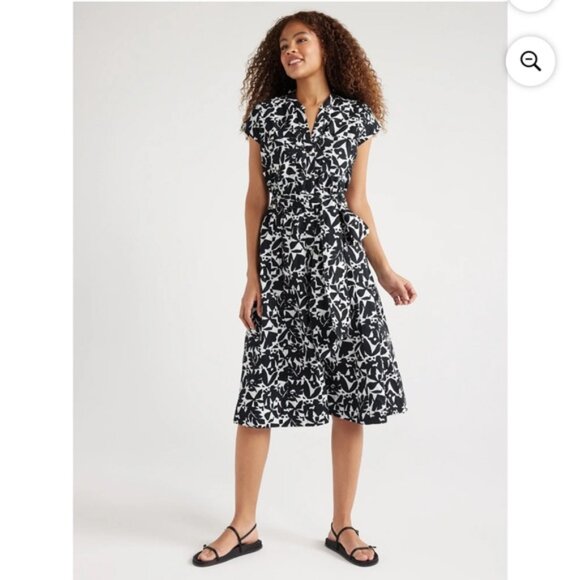 New with tags - Black/ White Free Assembly Dress XS - Picture 2 of 2